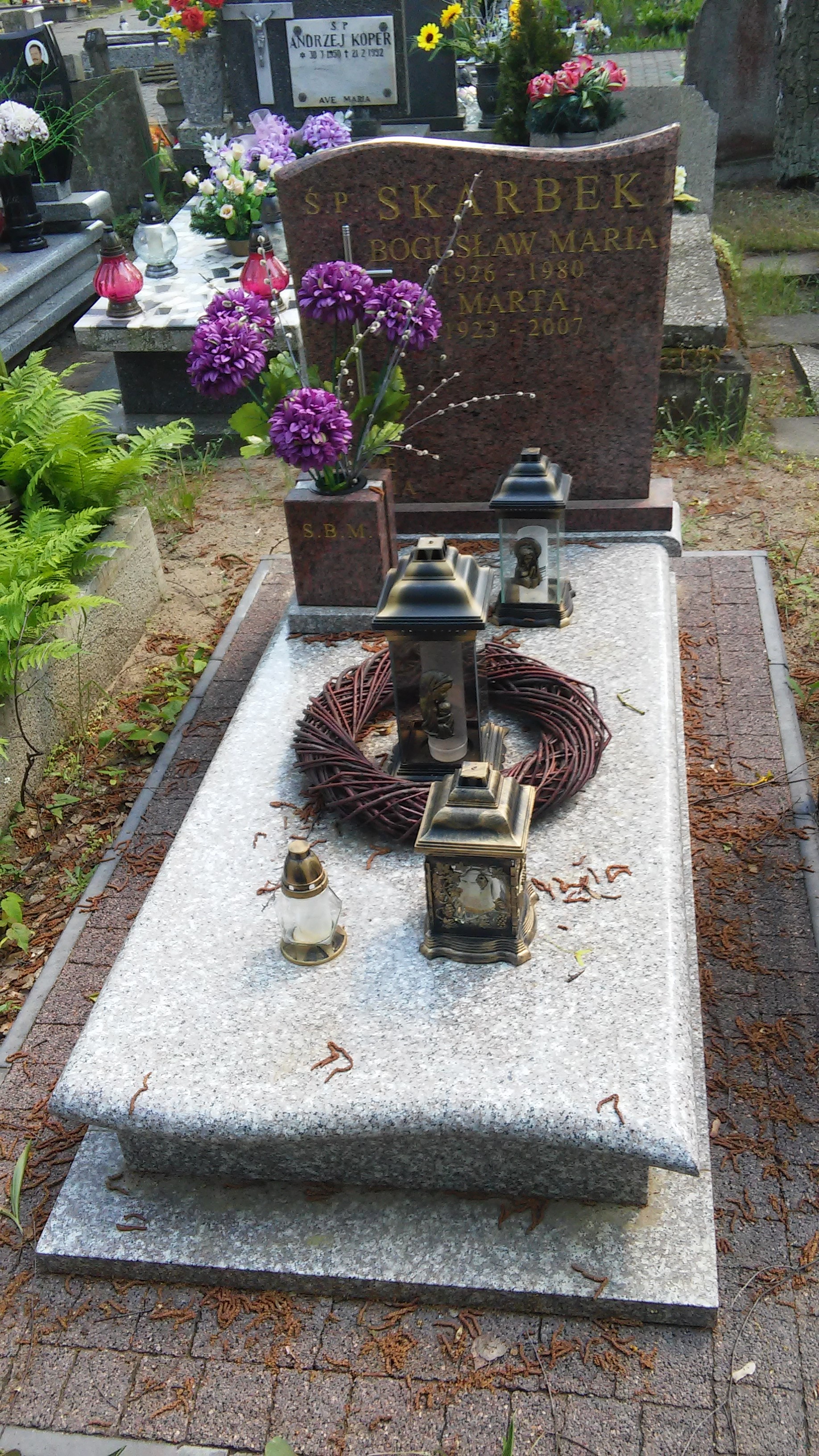 Bogusław SKARBEK 1926 Włocławek 0965 - Grobonet - Wyszukiwarka osób pochowanych