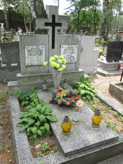 Jadwiga Kazimiera RĘKLEWSKA 1944 Włocławek 0965 - Grobonet - Wyszukiwarka osób pochowanych