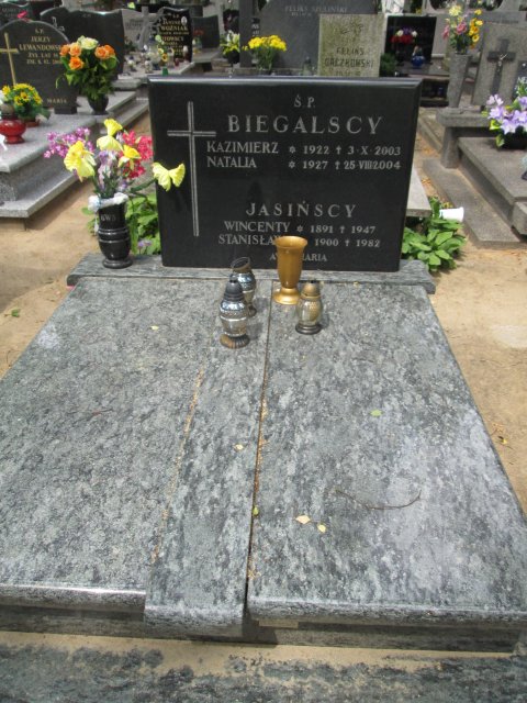 Wincenty JASIŃSKI 1895 Włocławek 0965 - Grobonet - Wyszukiwarka osób pochowanych