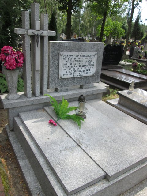 Maria SADOKIERSKA 1889 Włocławek 0965 - Grobonet - Wyszukiwarka osób pochowanych