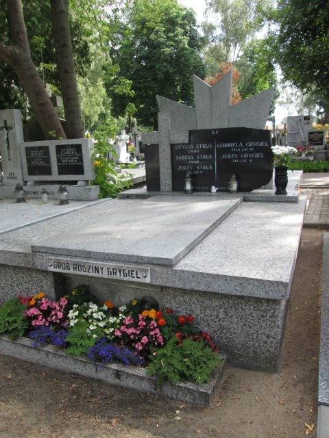 Gabriela GRYGIEL 1925 Włocławek 0965 - Grobonet - Wyszukiwarka osób pochowanych
