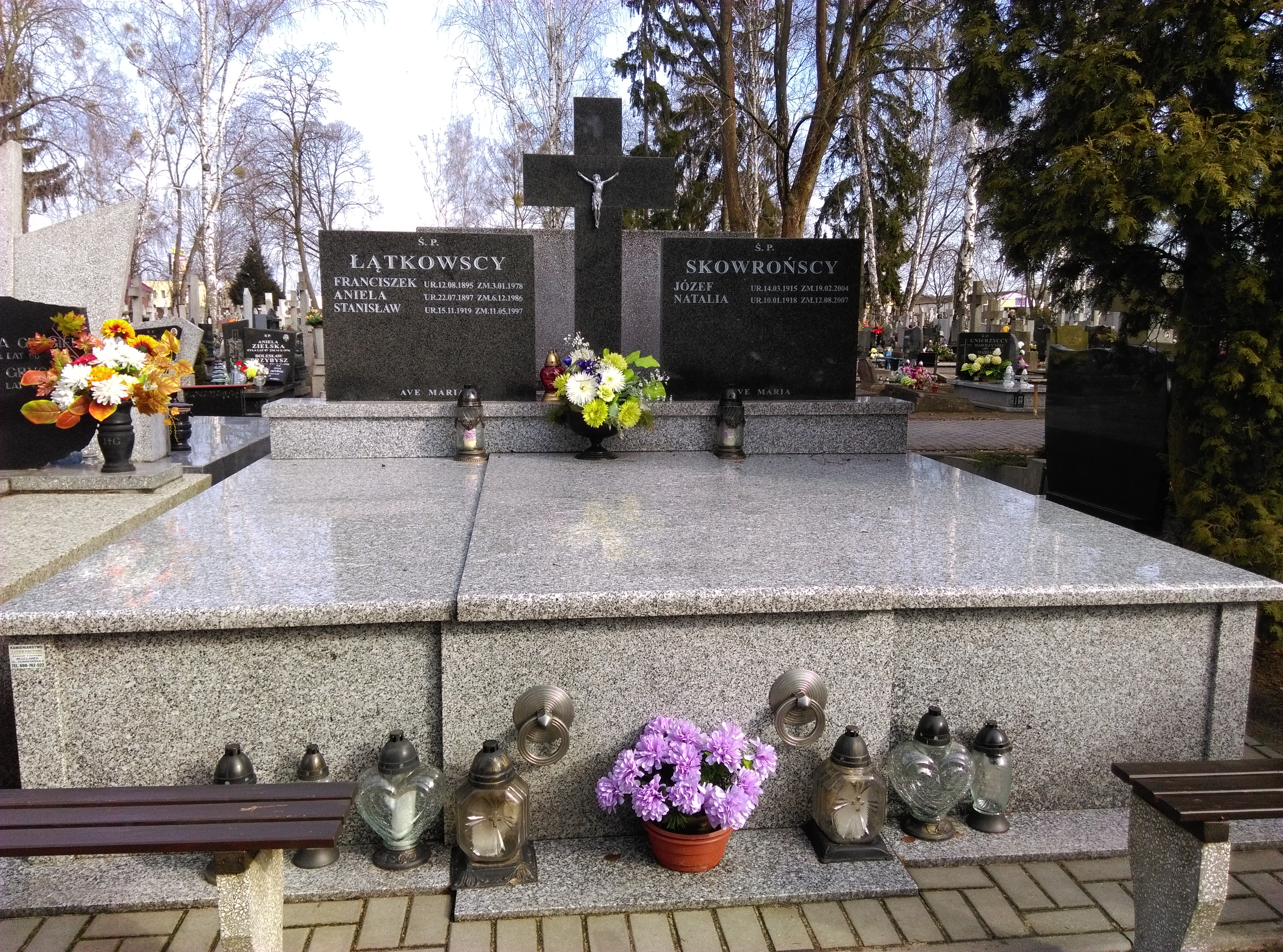 Natalia SKOWROŃSKA 1918 Włocławek 0965 - Grobonet - Wyszukiwarka osób pochowanych