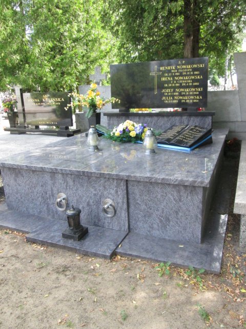 Józef NOWAKOWSKI 1890 Włocławek 0965 - Grobonet - Wyszukiwarka osób pochowanych