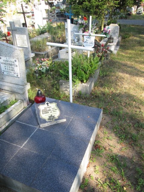 Grób BARBARA ANNA RYNIEC