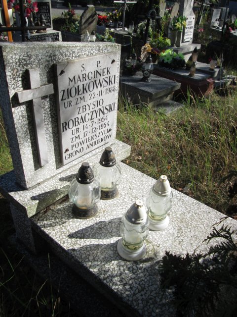 Zbigniew ROBACZYŃSKI 1954 Włocławek 0965 - Grobonet - Wyszukiwarka osób pochowanych