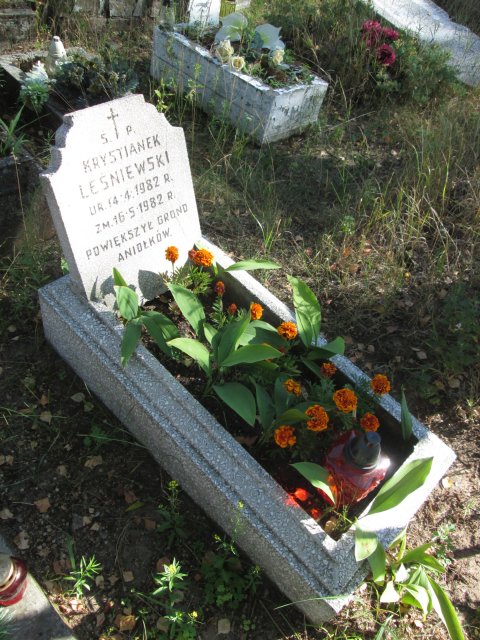 Krystian LEŚNIEWSKI 1982 Włocławek 0965 - Grobonet - Wyszukiwarka osób pochowanych