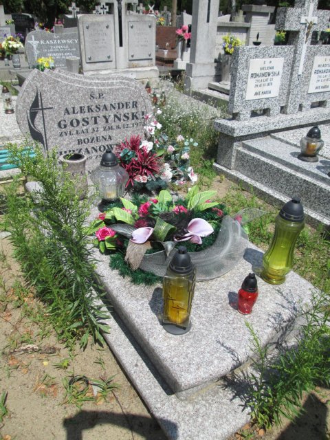 Aleksander GOSTYŃSKI 1940 Włocławek 0965 - Grobonet - Wyszukiwarka osób pochowanych