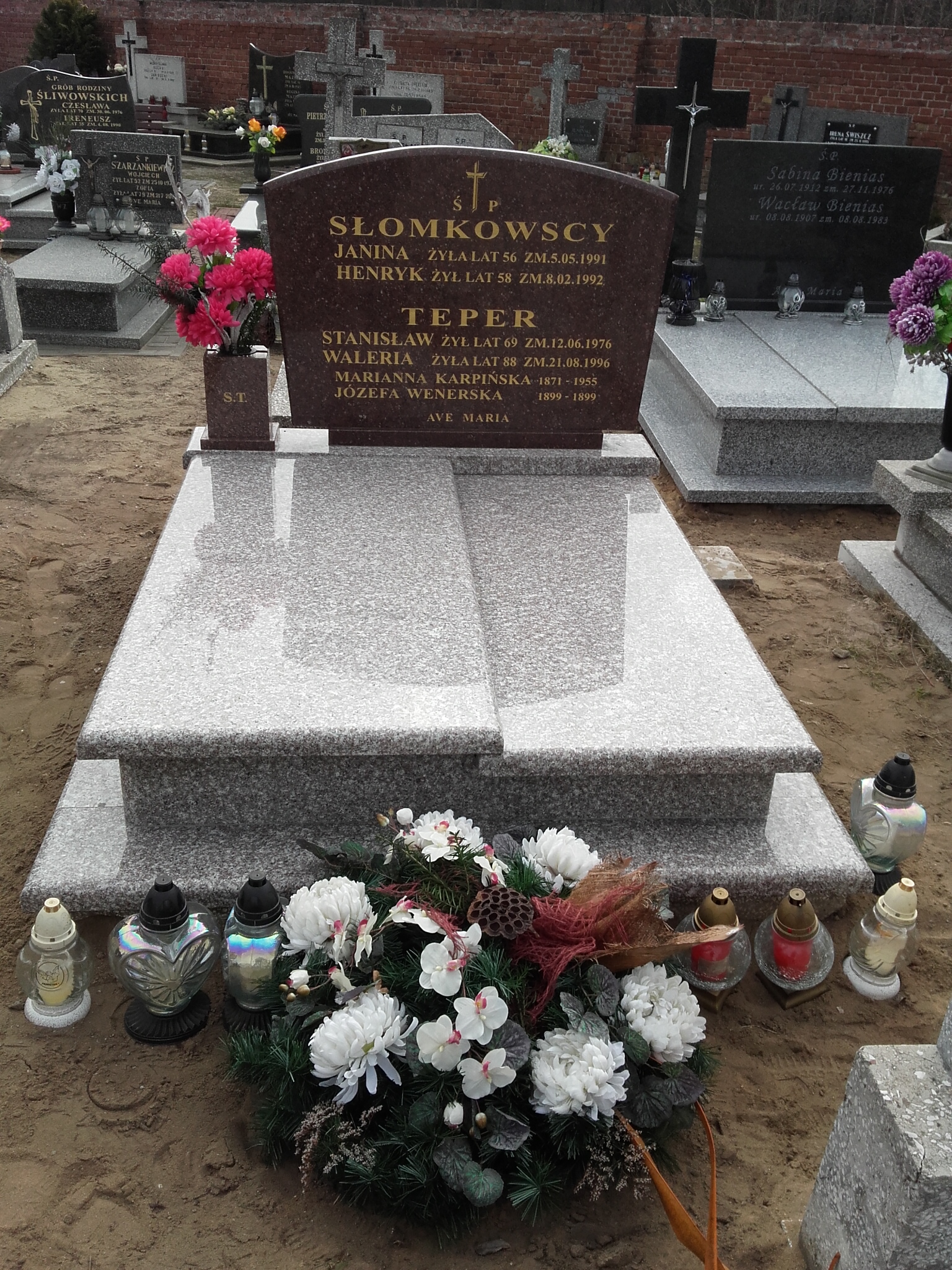 Marianna KARPIŃSKA 1871 Włocławek 0965 - Grobonet - Wyszukiwarka osób pochowanych