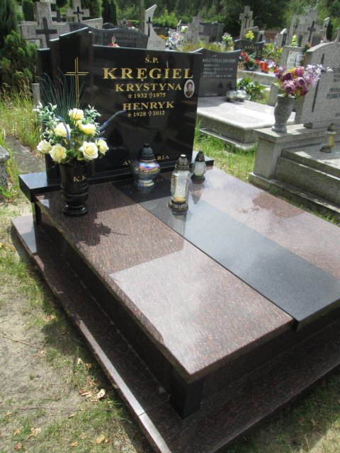 Krystyna KRĘGIEL 1932 Włocławek 0965 - Grobonet - Wyszukiwarka osób pochowanych