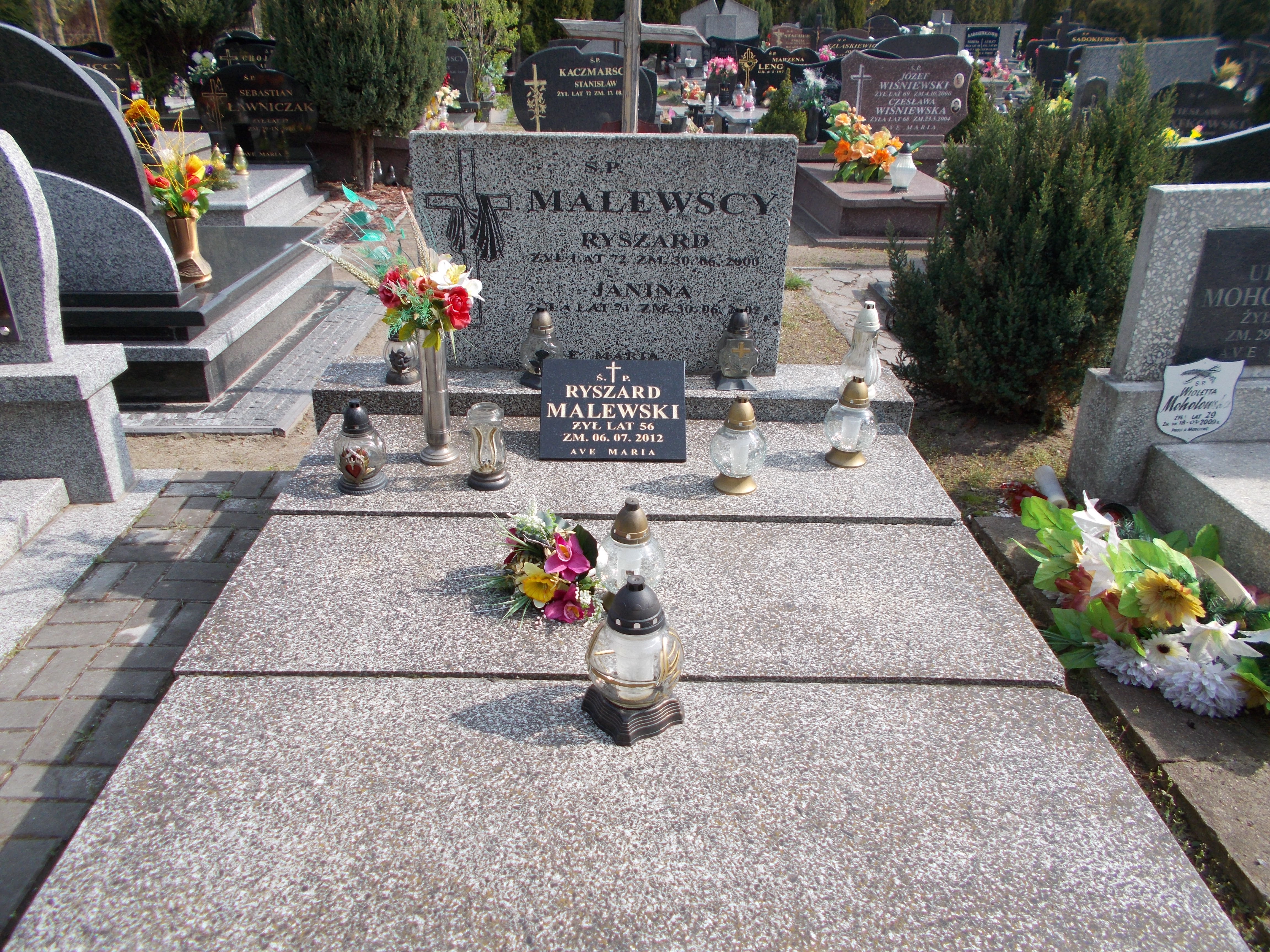 Ryszard MALEWSKI 1928 Włocławek 0965 - Grobonet - Wyszukiwarka osób pochowanych