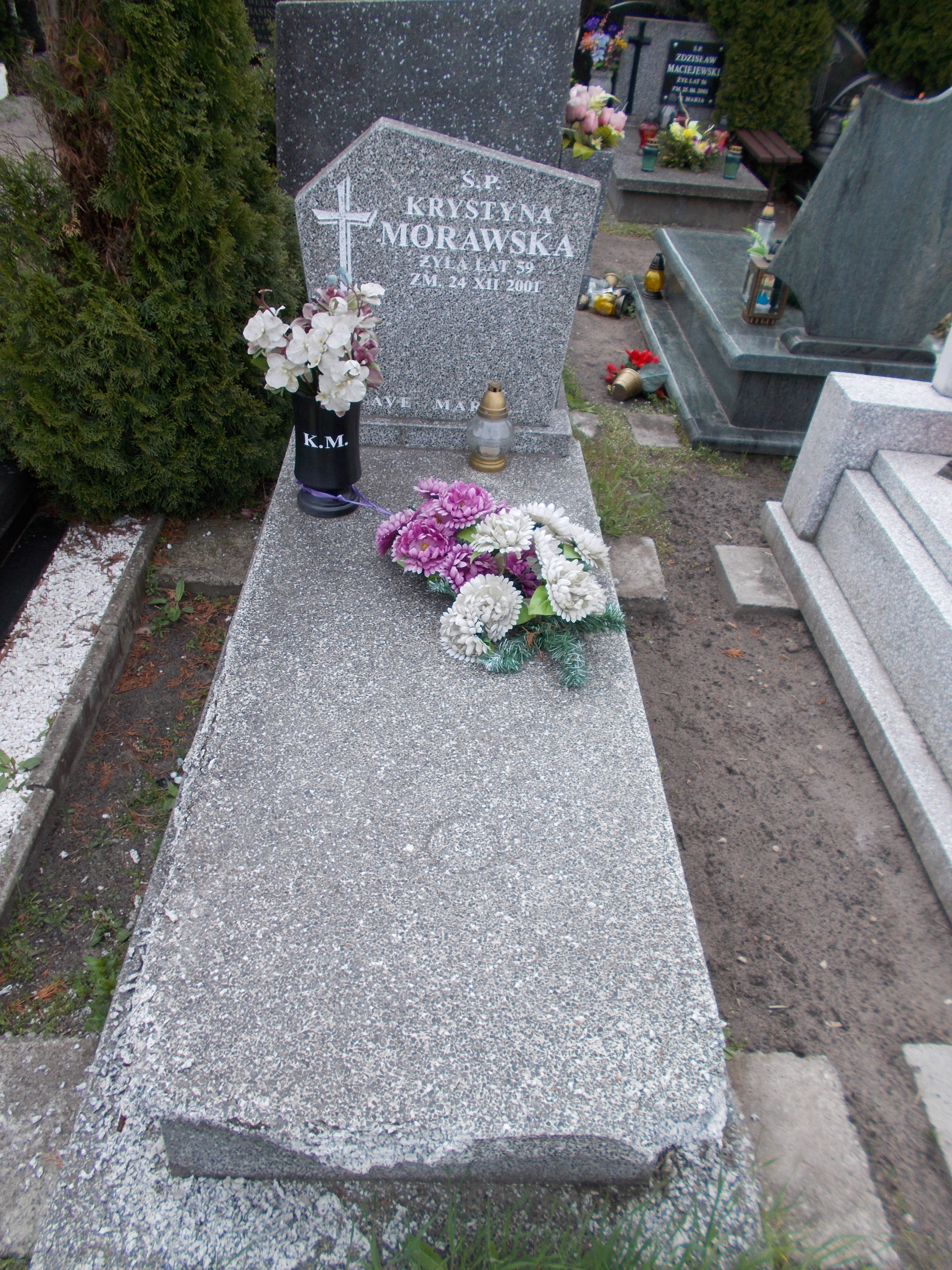 KRYSTYNA MIECZYSŁAWA MORAWSKA 1942 Włocławek 0965 - Grobonet - Wyszukiwarka osób pochowanych