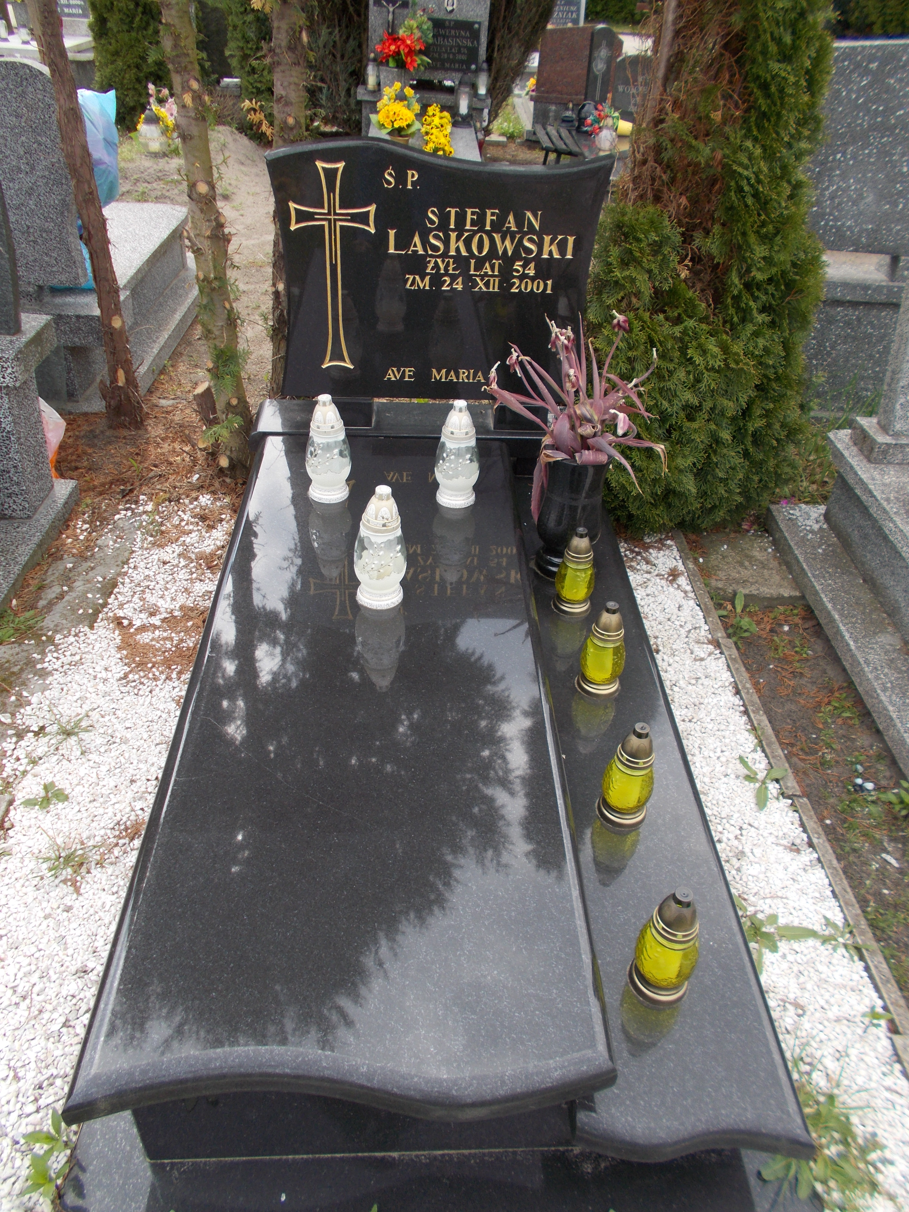 Stefan LASKOWSKI 1947 Włocławek 0965 - Grobonet - Wyszukiwarka osób pochowanych
