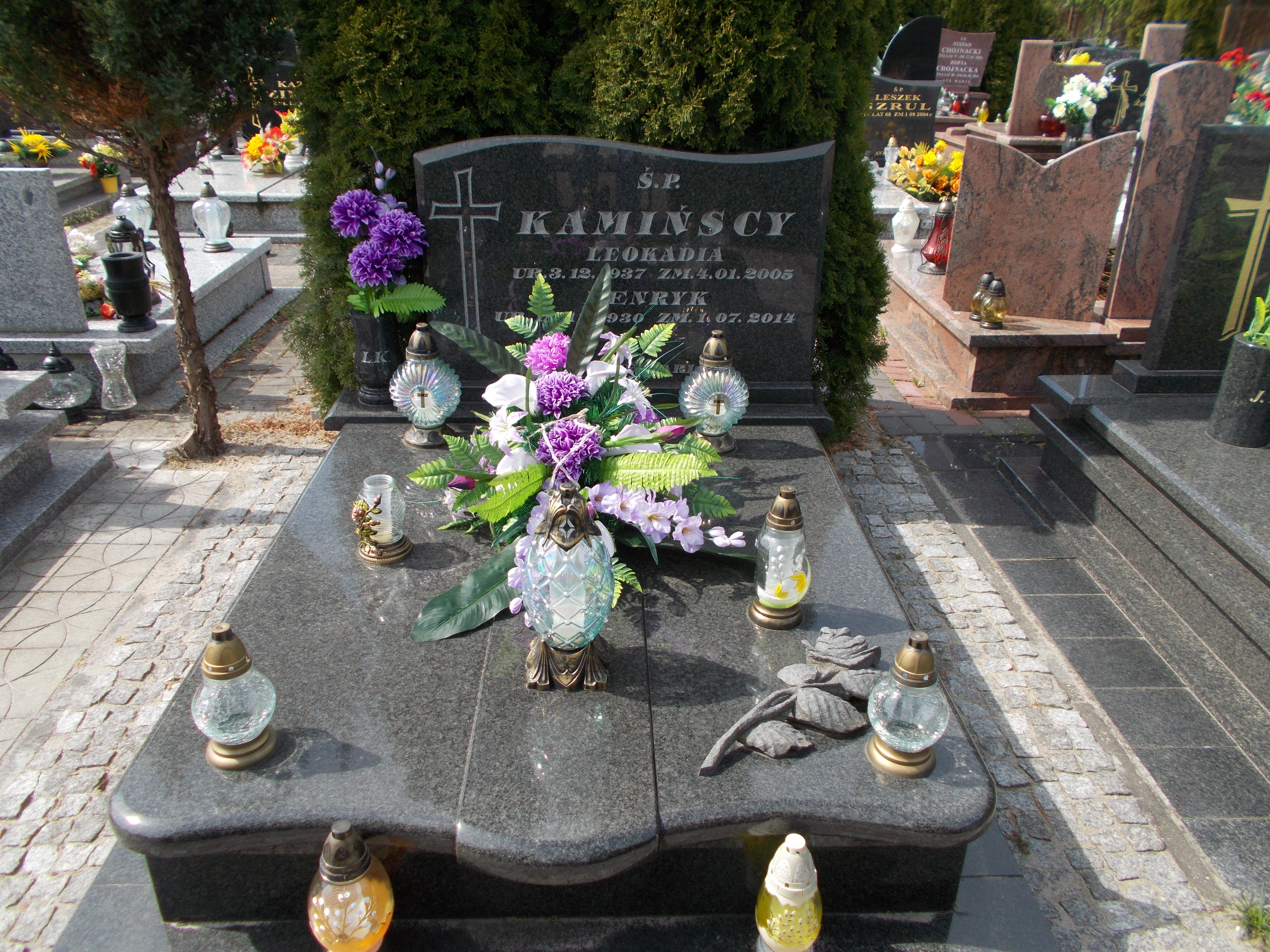 Leokadia KAMIŃSKA 1937 Włocławek 0965 - Grobonet - Wyszukiwarka osób pochowanych