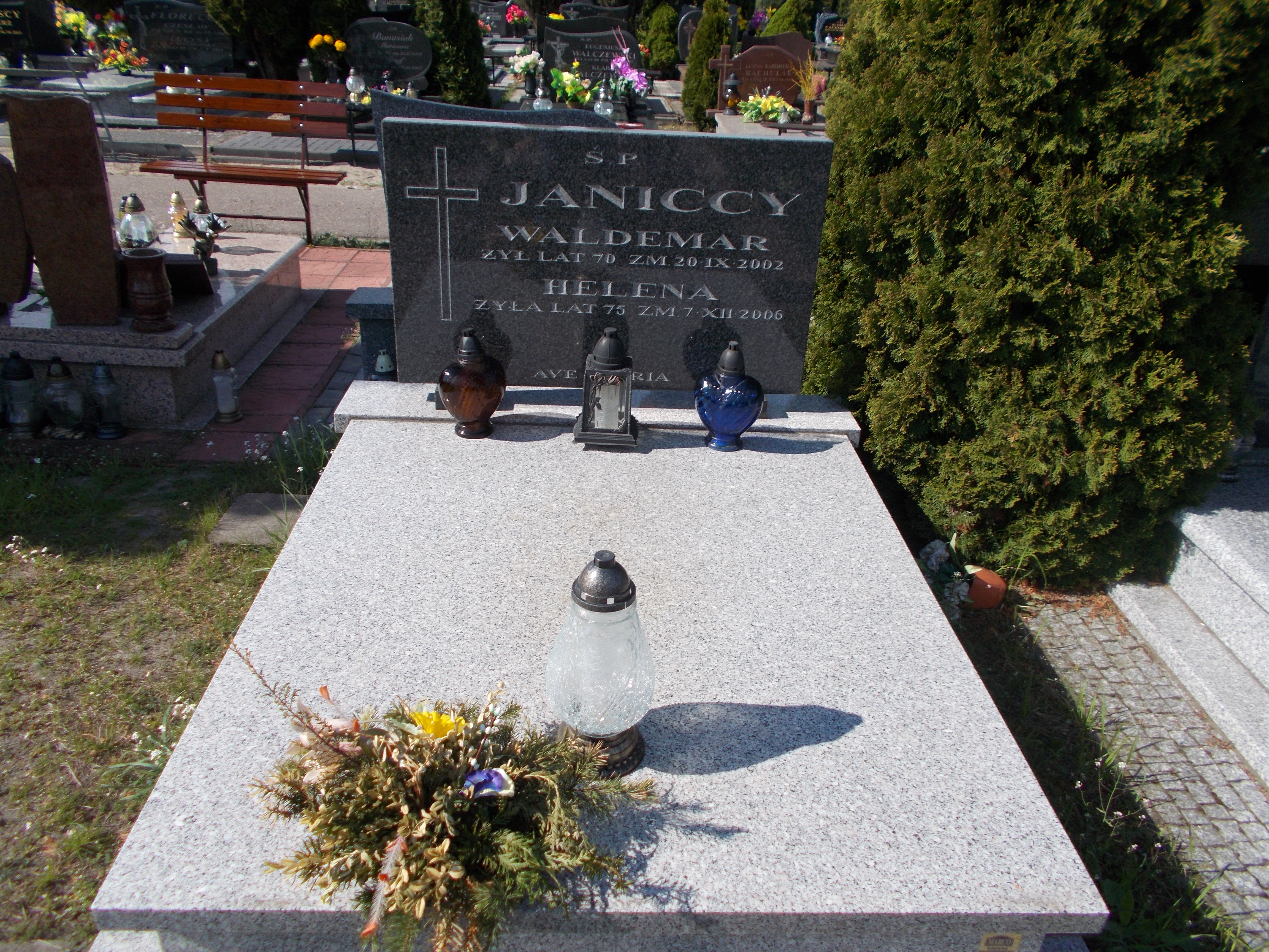 Grób HELENA JANICKA