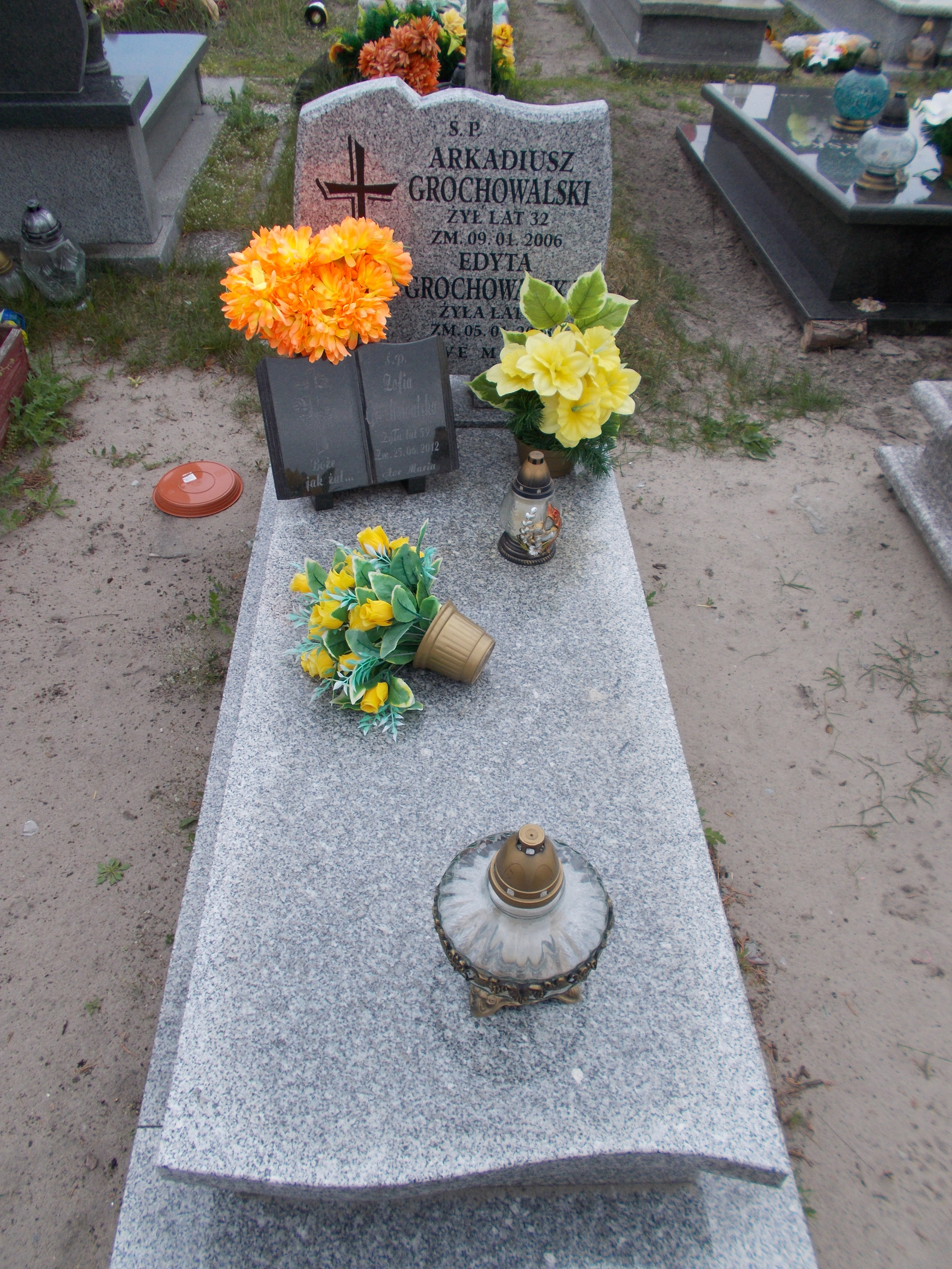 Arkadiusz Robert GROCHOWALSKI 1974 Włocławek 0965 - Grobonet - Wyszukiwarka osób pochowanych