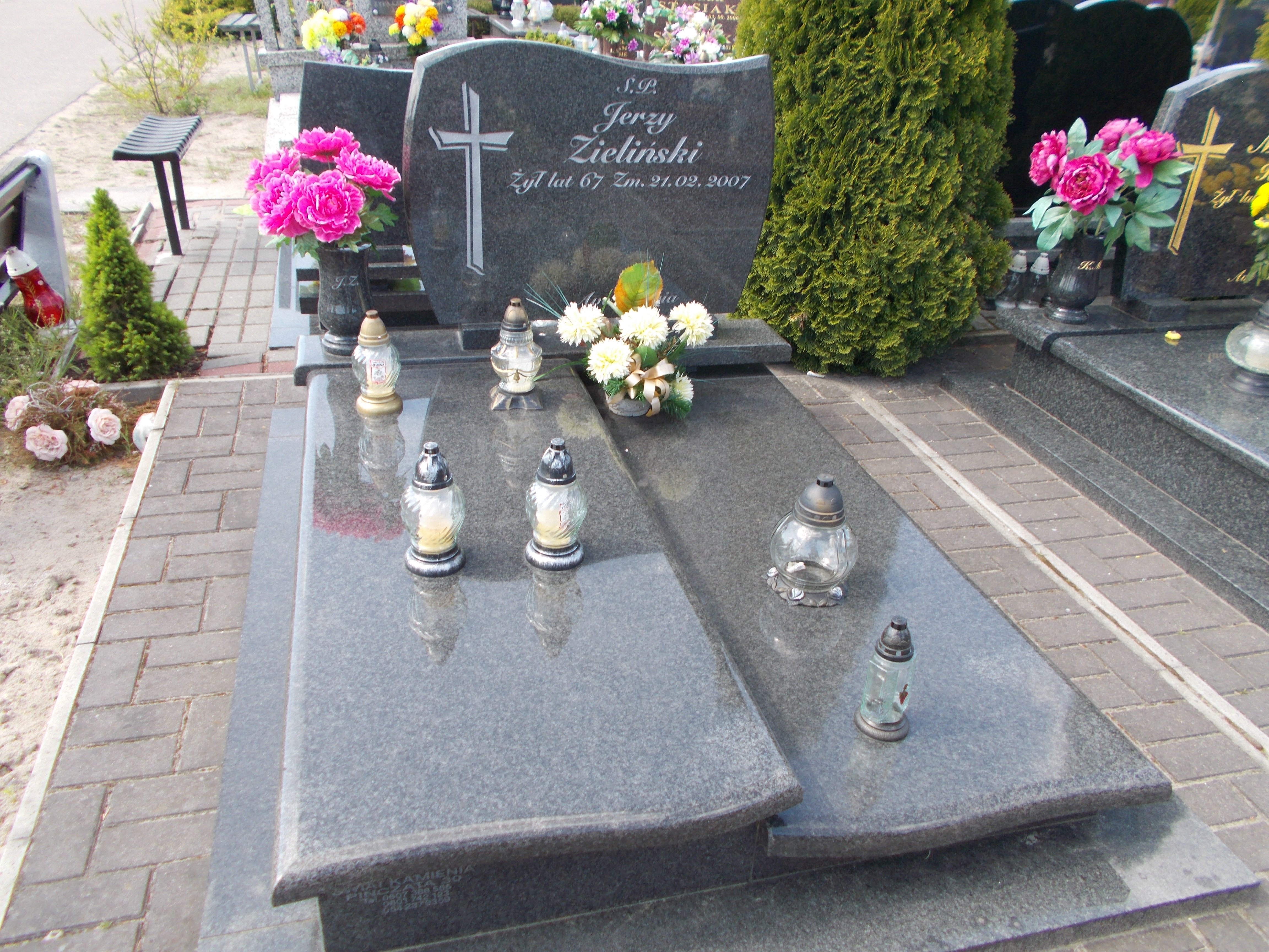 Jerzy ZIELIŃSKI 1940 Włocławek 0965 - Grobonet - Wyszukiwarka osób pochowanych