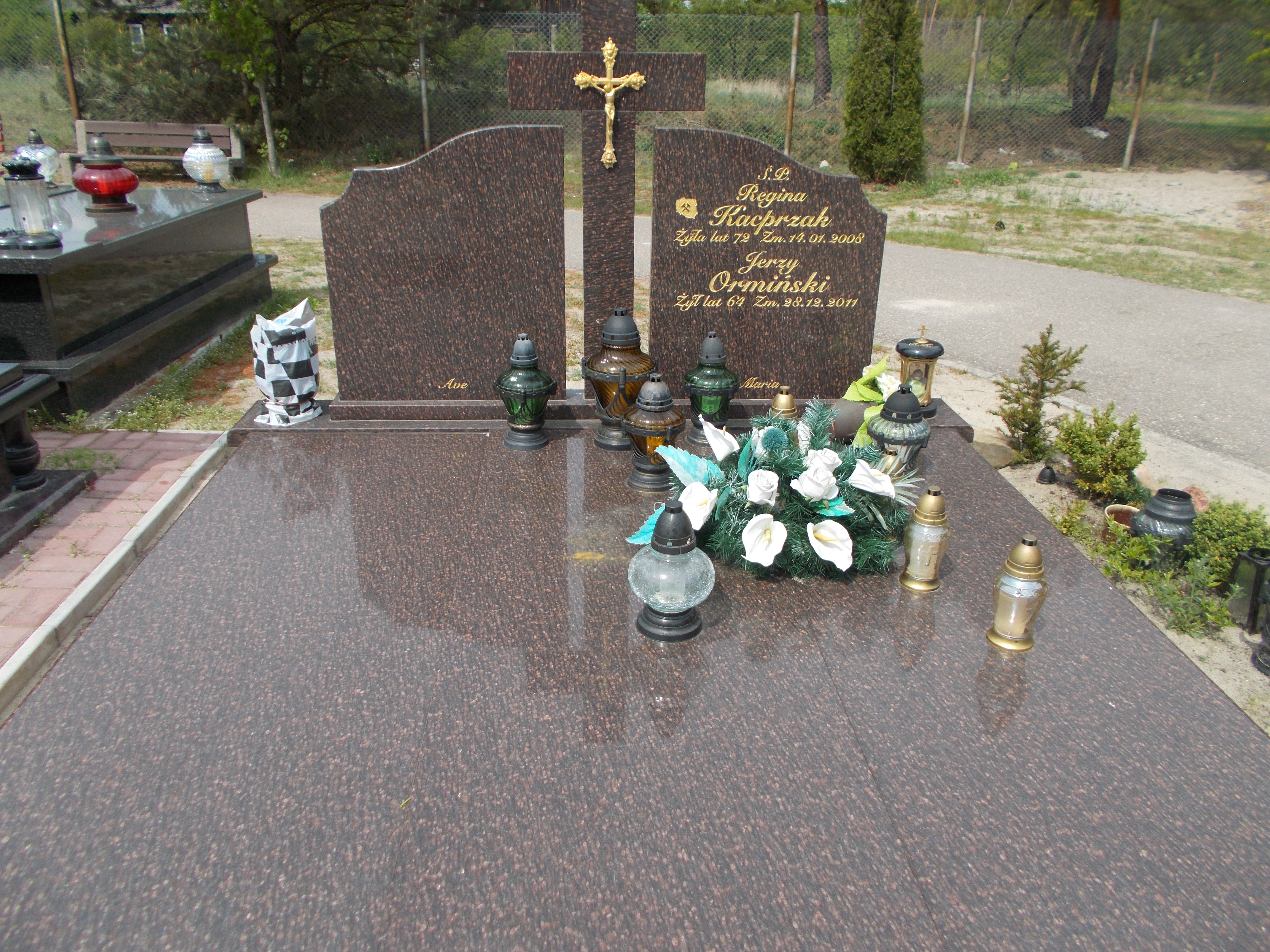 Regina Józefa KACPRZAK 1935 Włocławek 0965 - Grobonet - Wyszukiwarka osób pochowanych