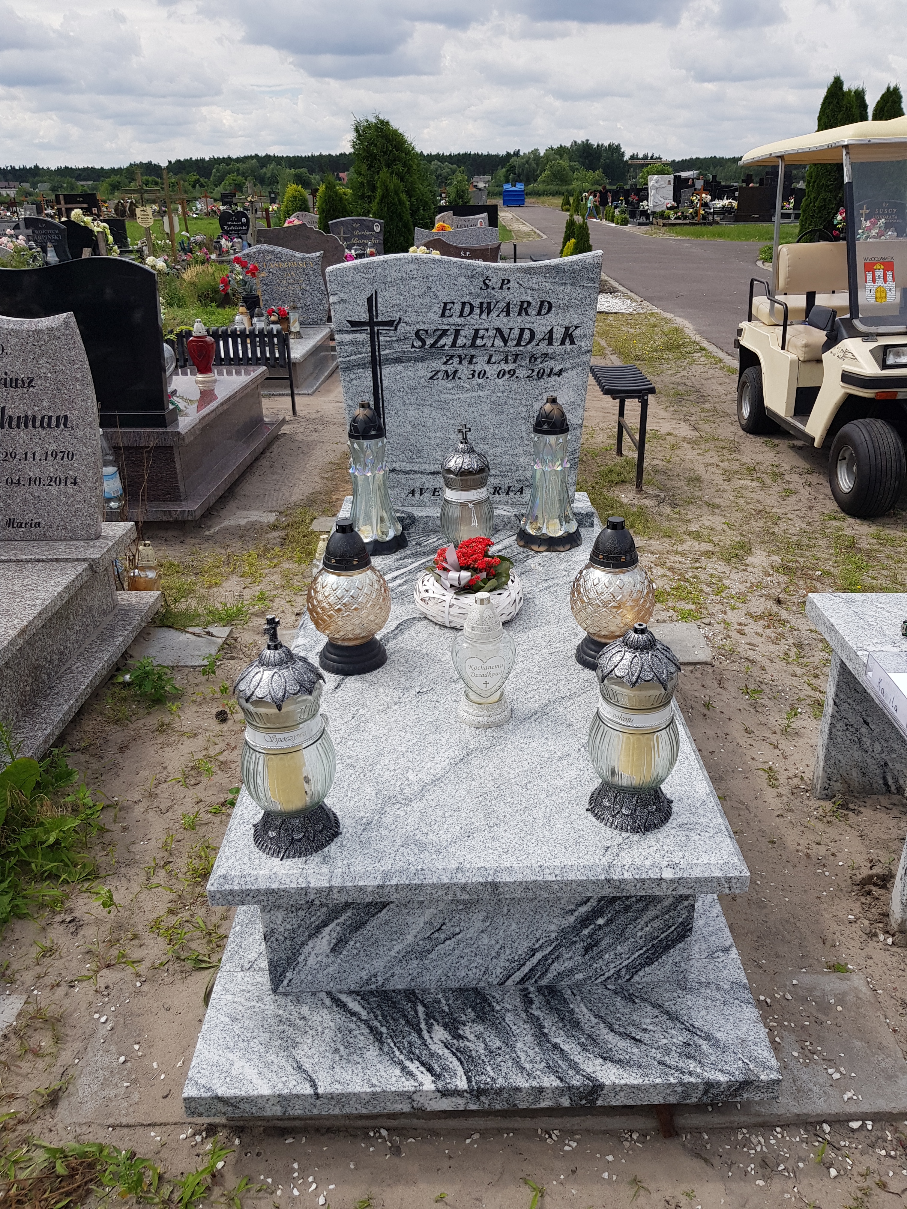 Edward Antoni SZLENDAK 1947 Włocławek 0965 - Grobonet - Wyszukiwarka osób pochowanych