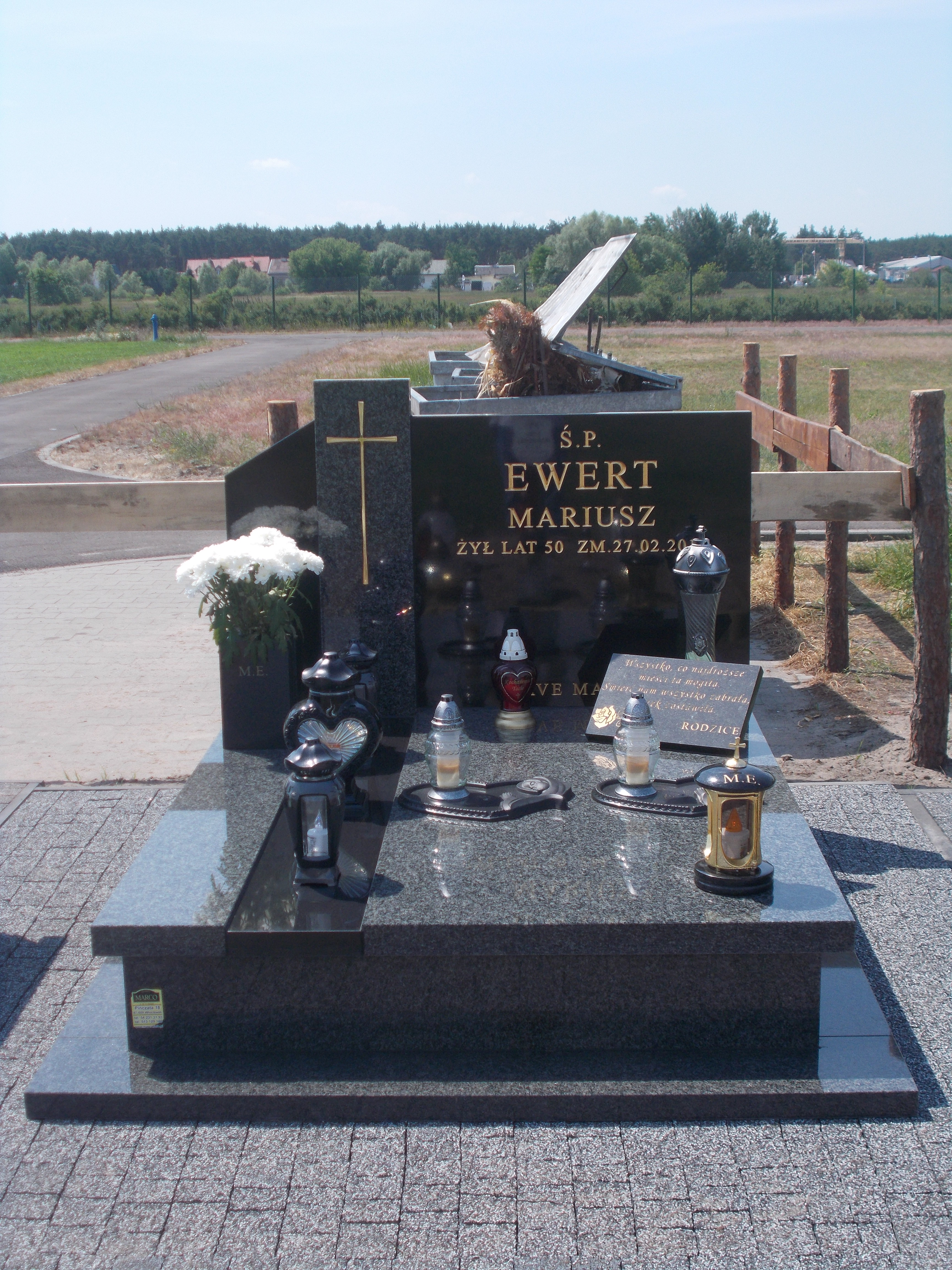 Mariusz EWERT 1966 Włocławek 0965 - Grobonet - Wyszukiwarka osób pochowanych