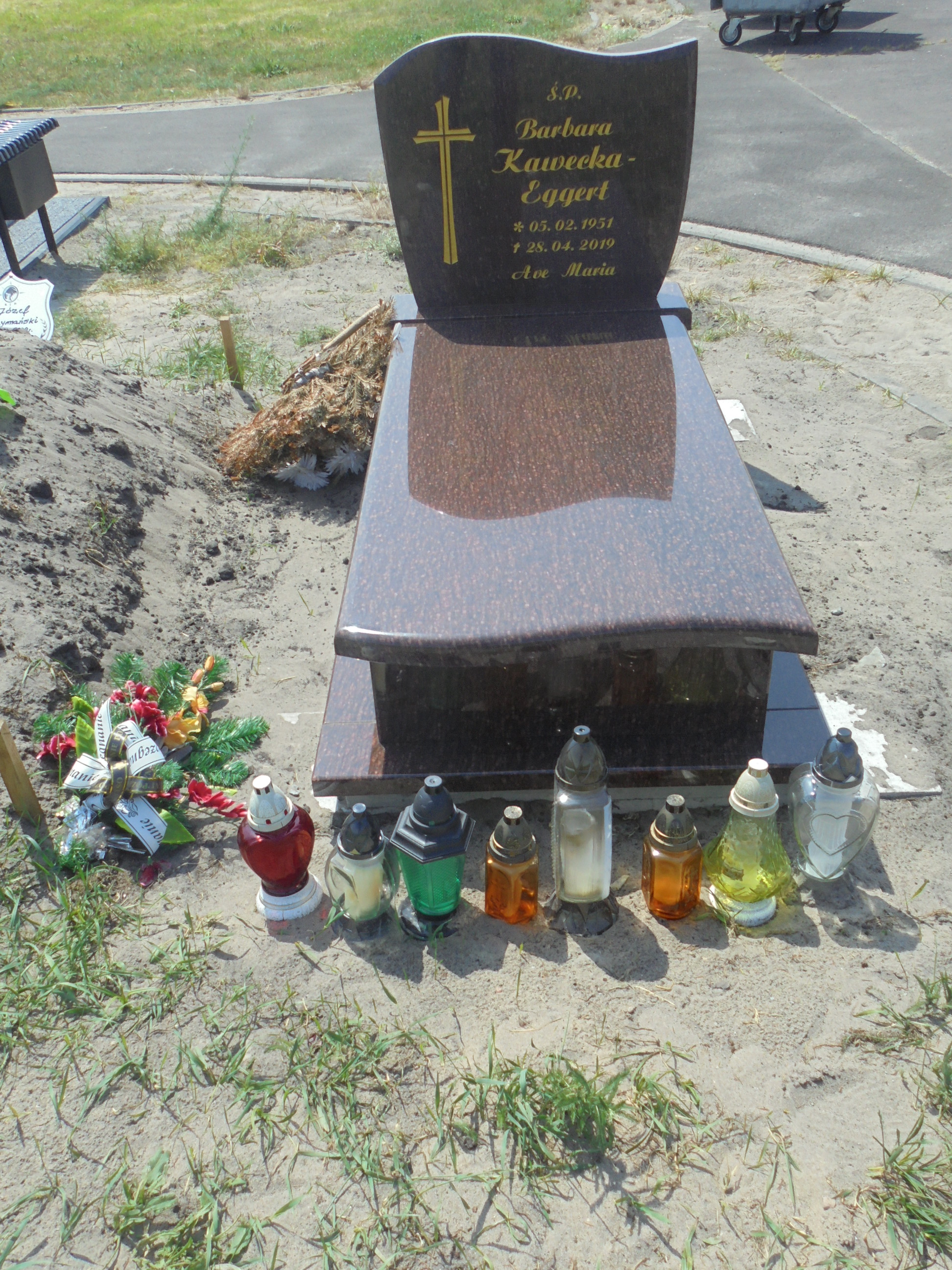 Barbara KAWECKA-EGGERT 1951 Włocławek 0965 - Grobonet - Wyszukiwarka osób pochowanych