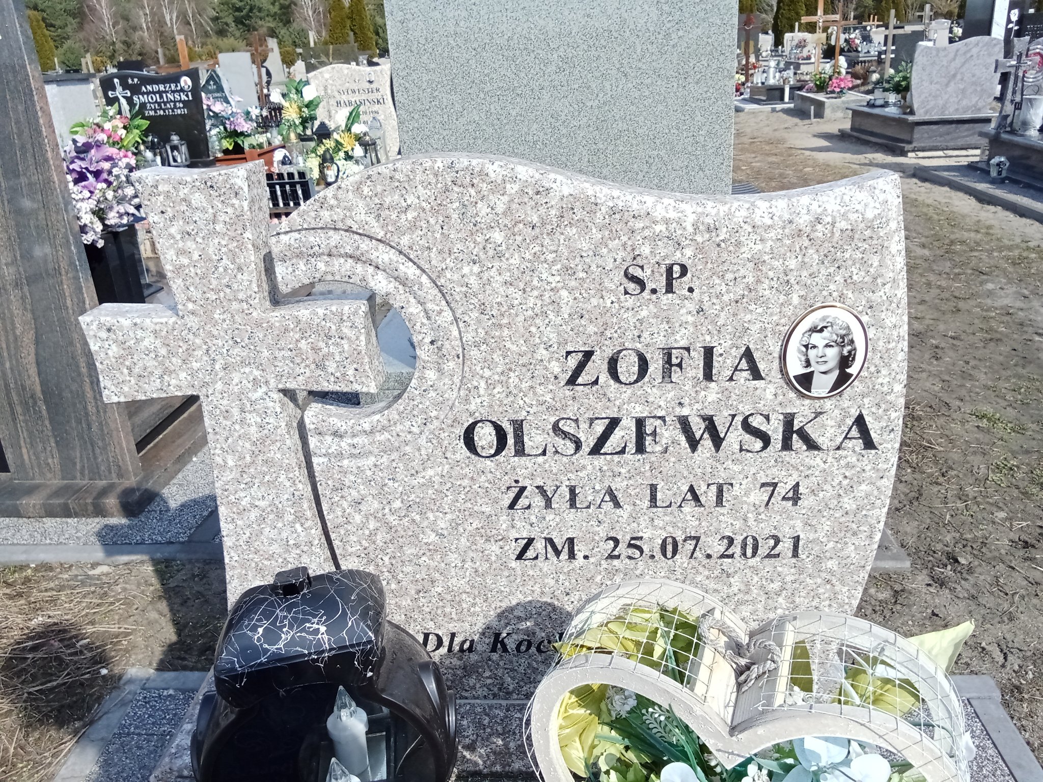 Zofia OLSZEWSKA 1947 Włocławek 0965 - Grobonet - Wyszukiwarka osób pochowanych