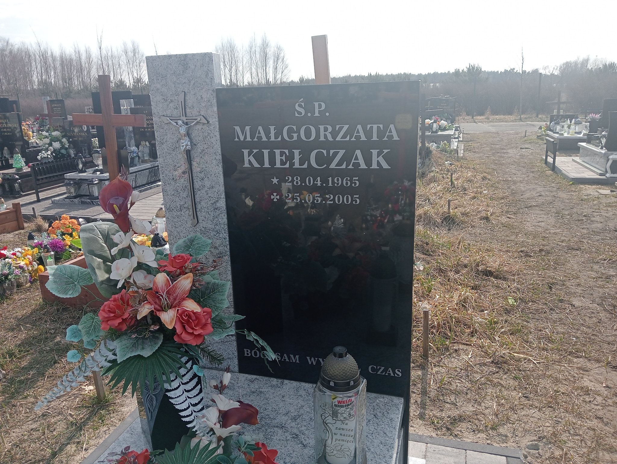 Małgorzata KIEŁCZAK 1965 Włocławek 0965 - Grobonet - Wyszukiwarka osób pochowanych
