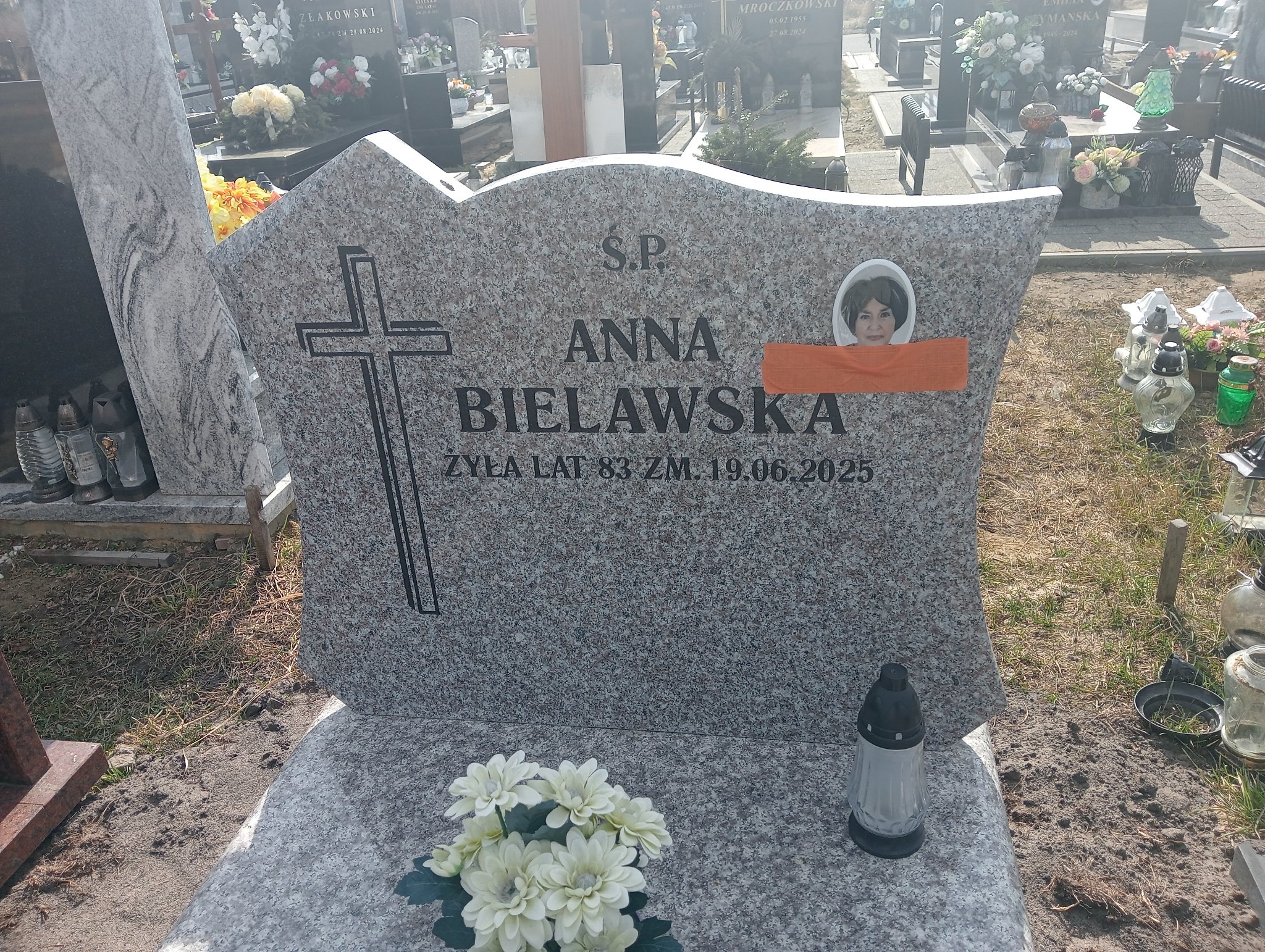 Anna BIELAWSKA 1942 Włocławek 0965 - Grobonet - Wyszukiwarka osób pochowanych