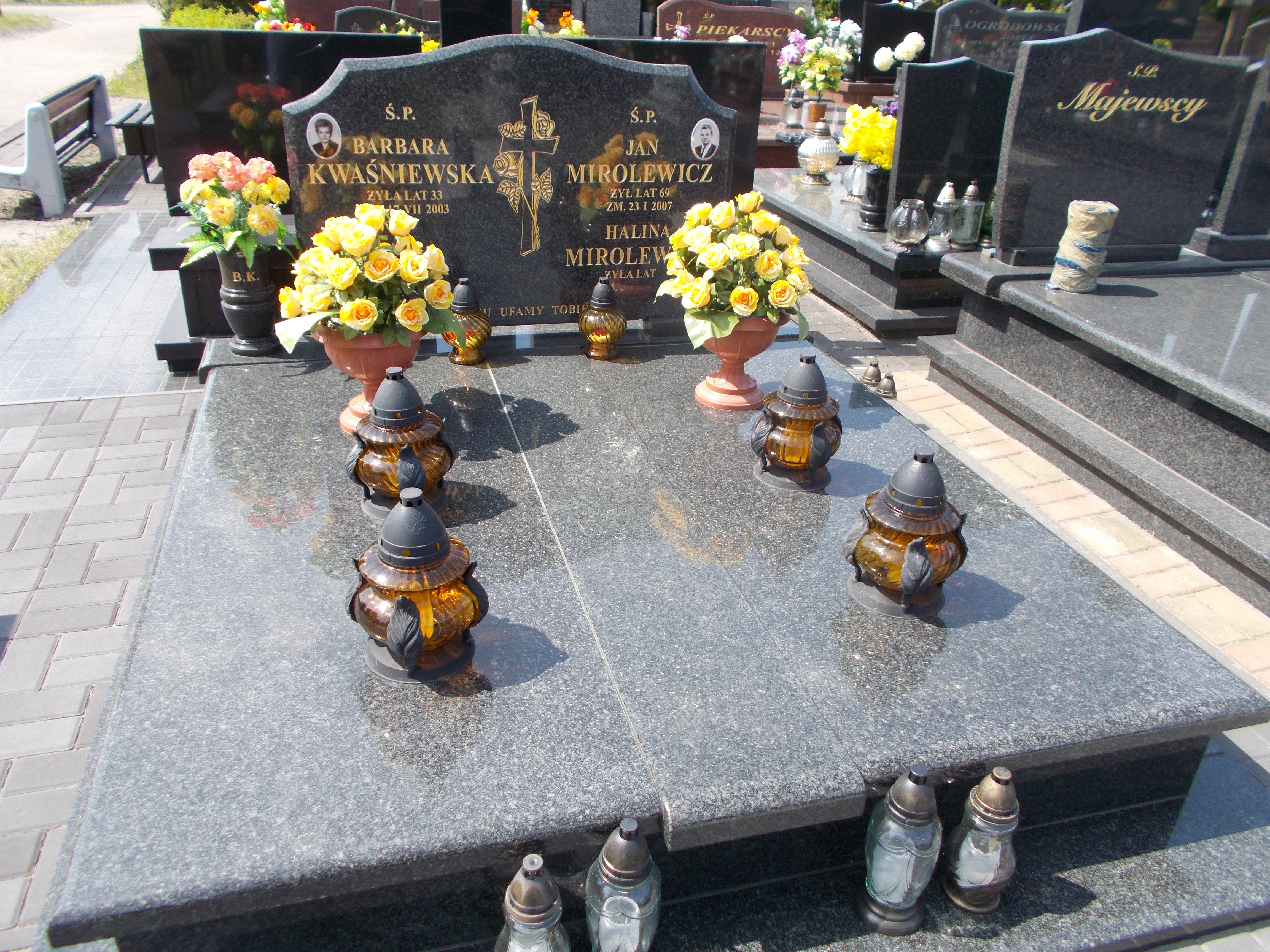 Barbara KWAŚNIEWSKA 1970 Włocławek 0965 - Grobonet - Wyszukiwarka osób pochowanych