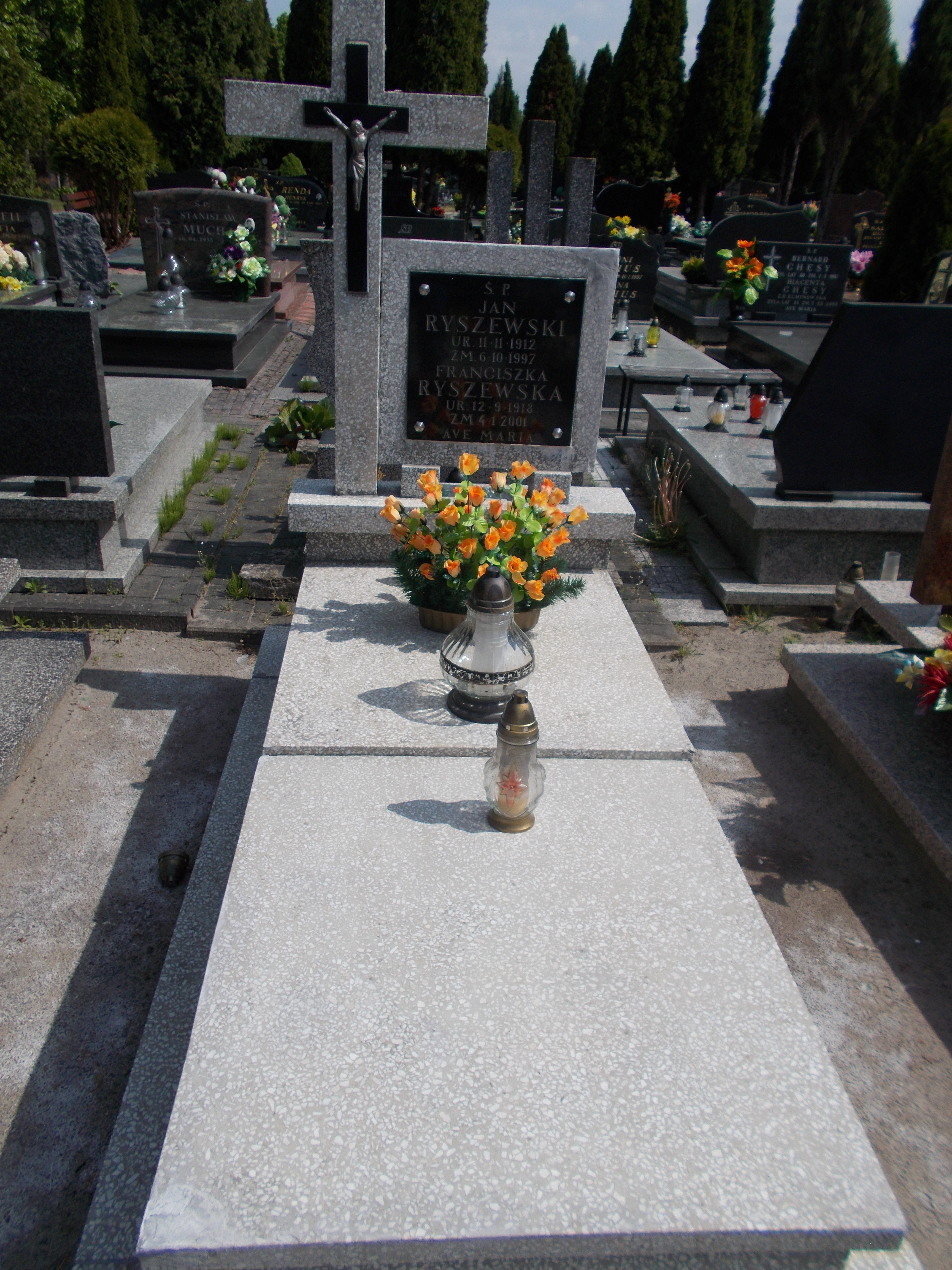 Franciszka RYSZEWSKA 1918 Włocławek 0965 - Grobonet - Wyszukiwarka osób pochowanych