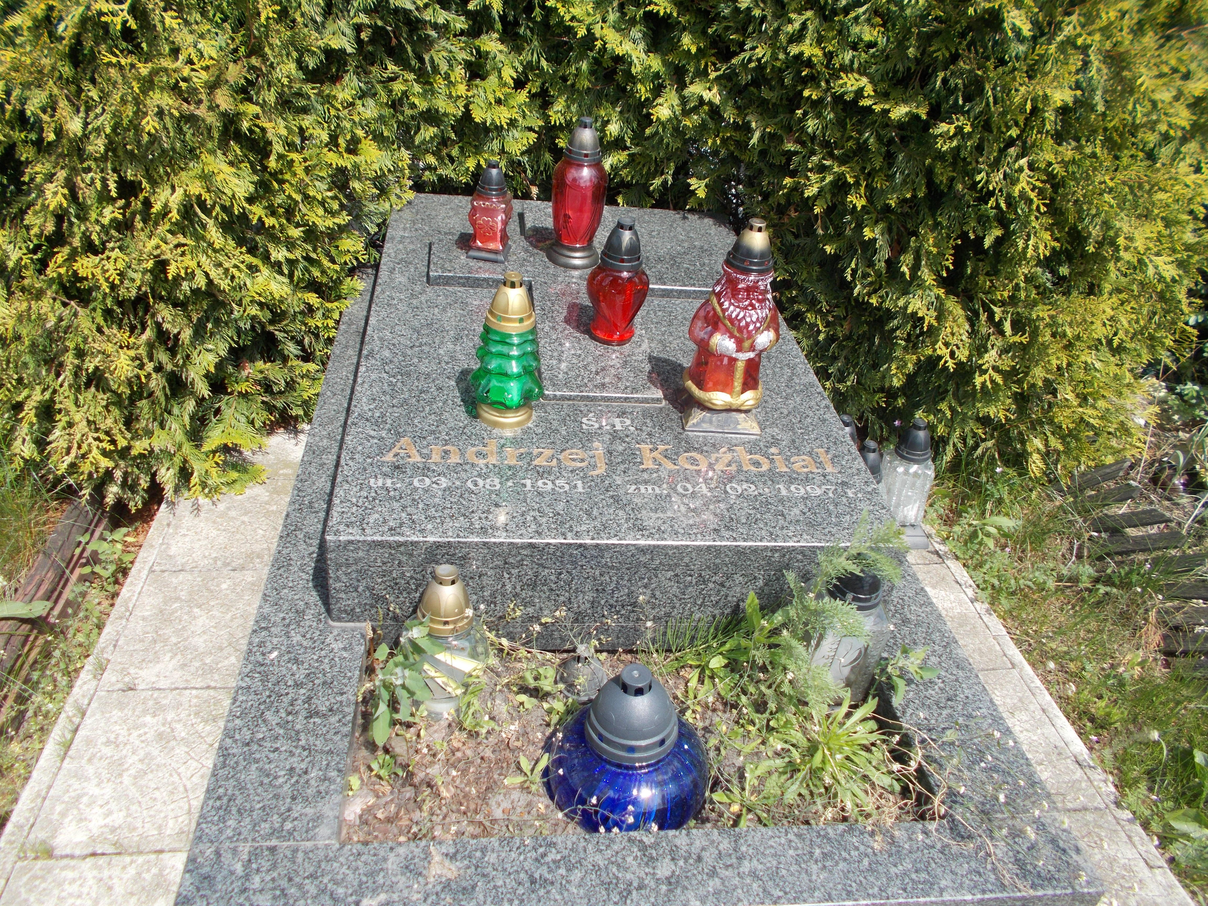 Andrzej KOŹBIAŁ 1951 Włocławek 0965 - Grobonet - Wyszukiwarka osób pochowanych