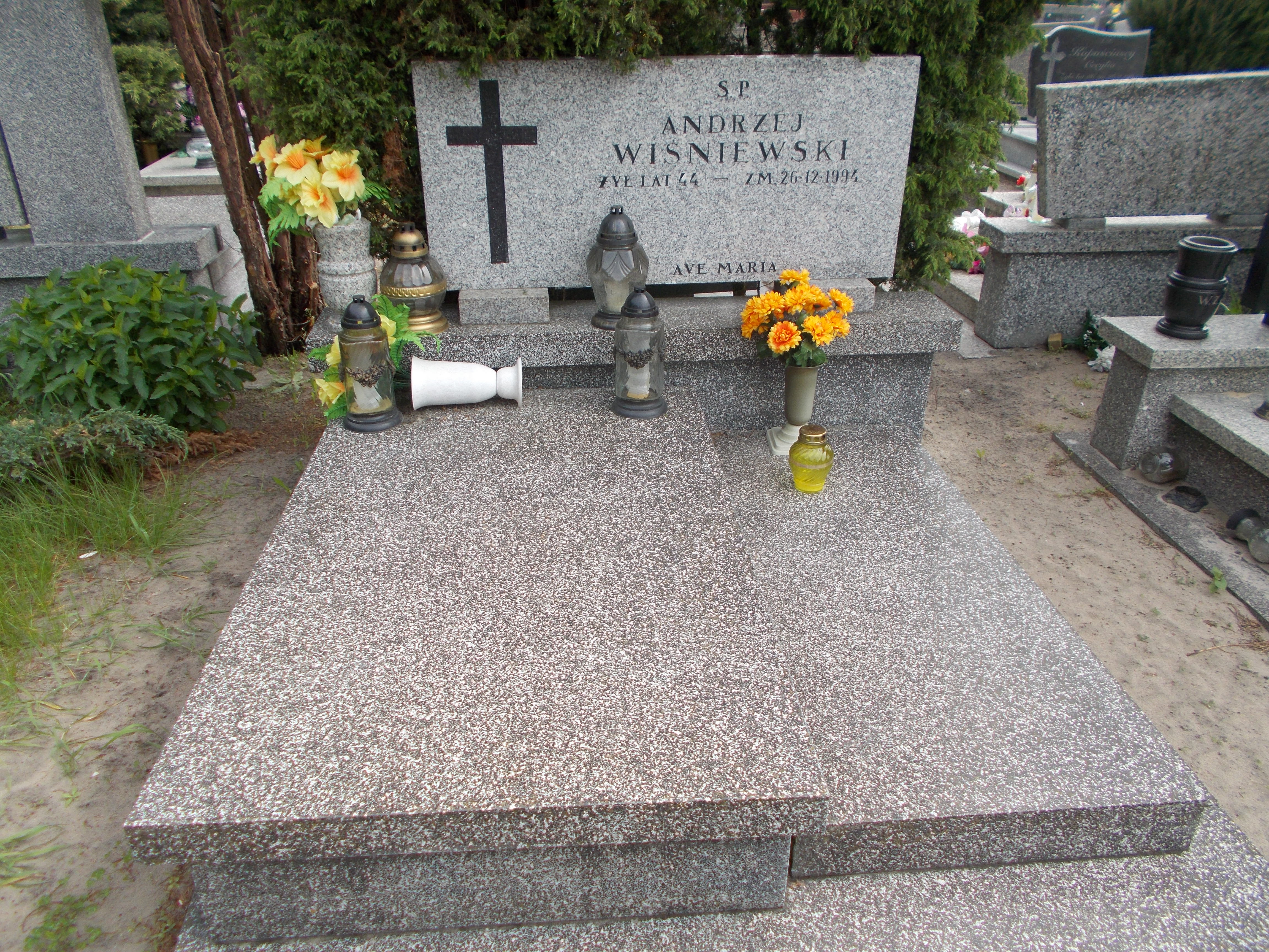 Andrzej WIŚNIEWSKI 1950 Włocławek 0965 - Grobonet - Wyszukiwarka osób pochowanych