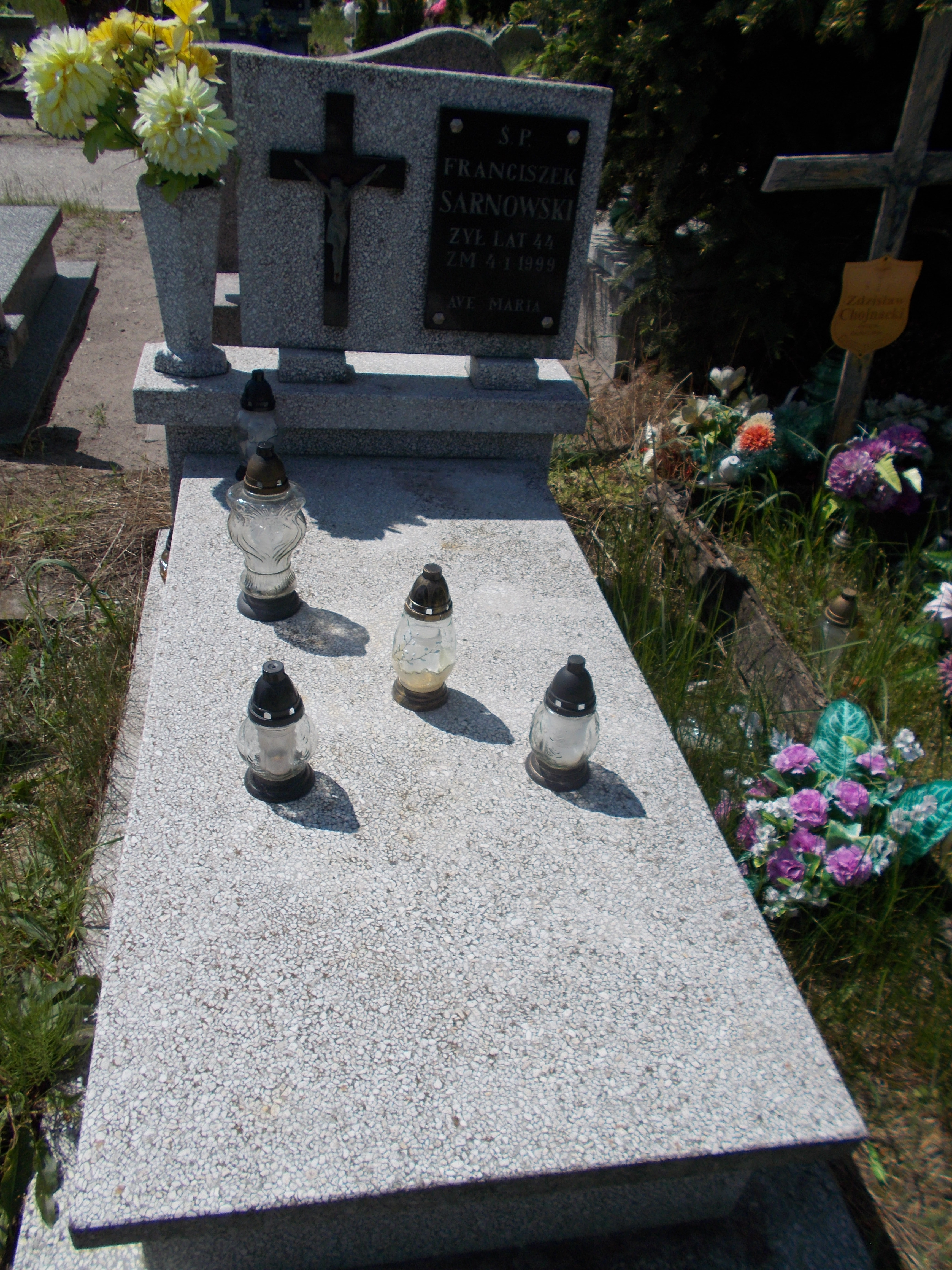 Franciszek SARNOWSKI 1955 Włocławek 0965 - Grobonet - Wyszukiwarka osób pochowanych