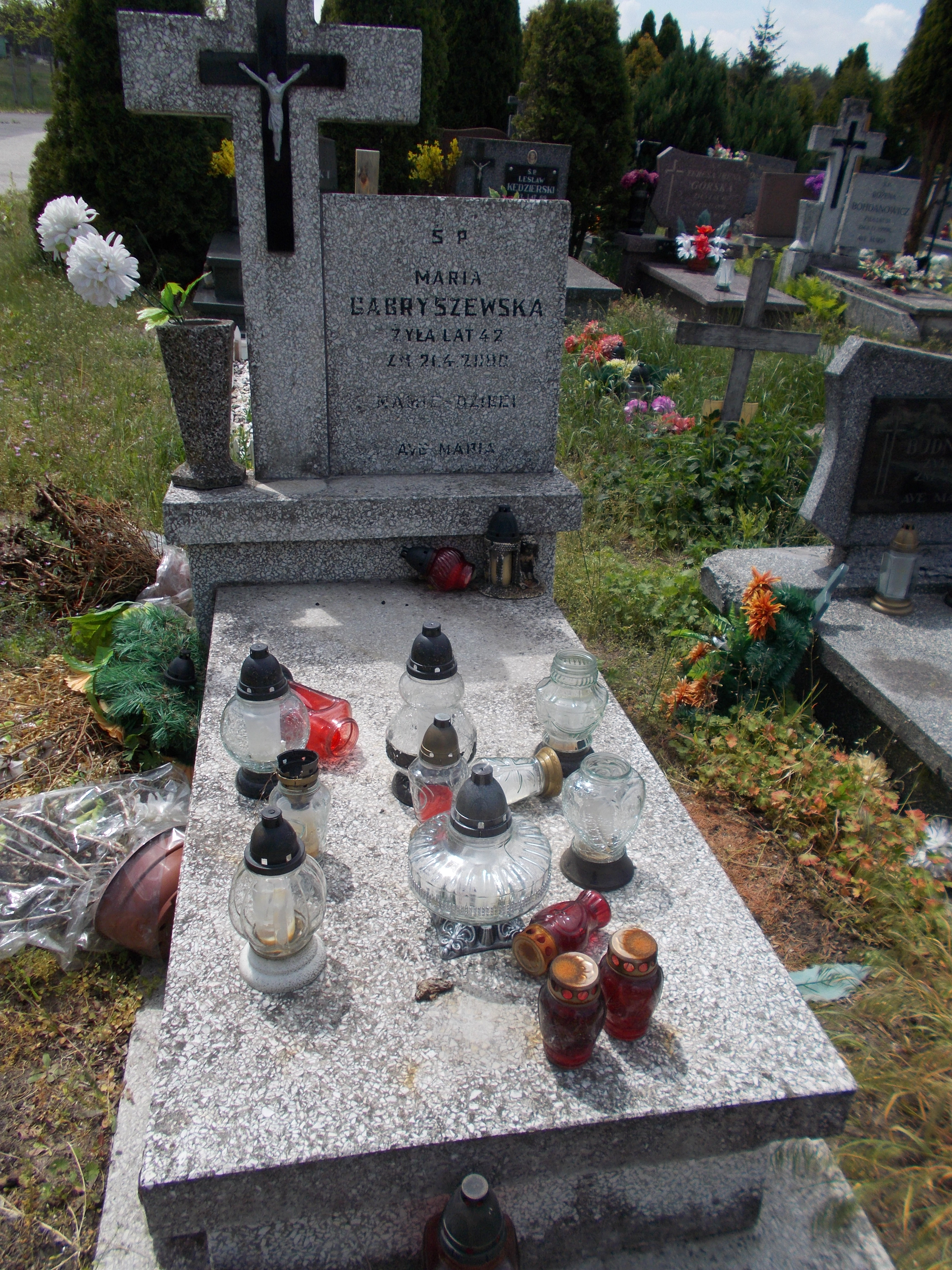 Maria GABRYSZEWSKA 1958 Włocławek 0965 - Grobonet - Wyszukiwarka osób pochowanych