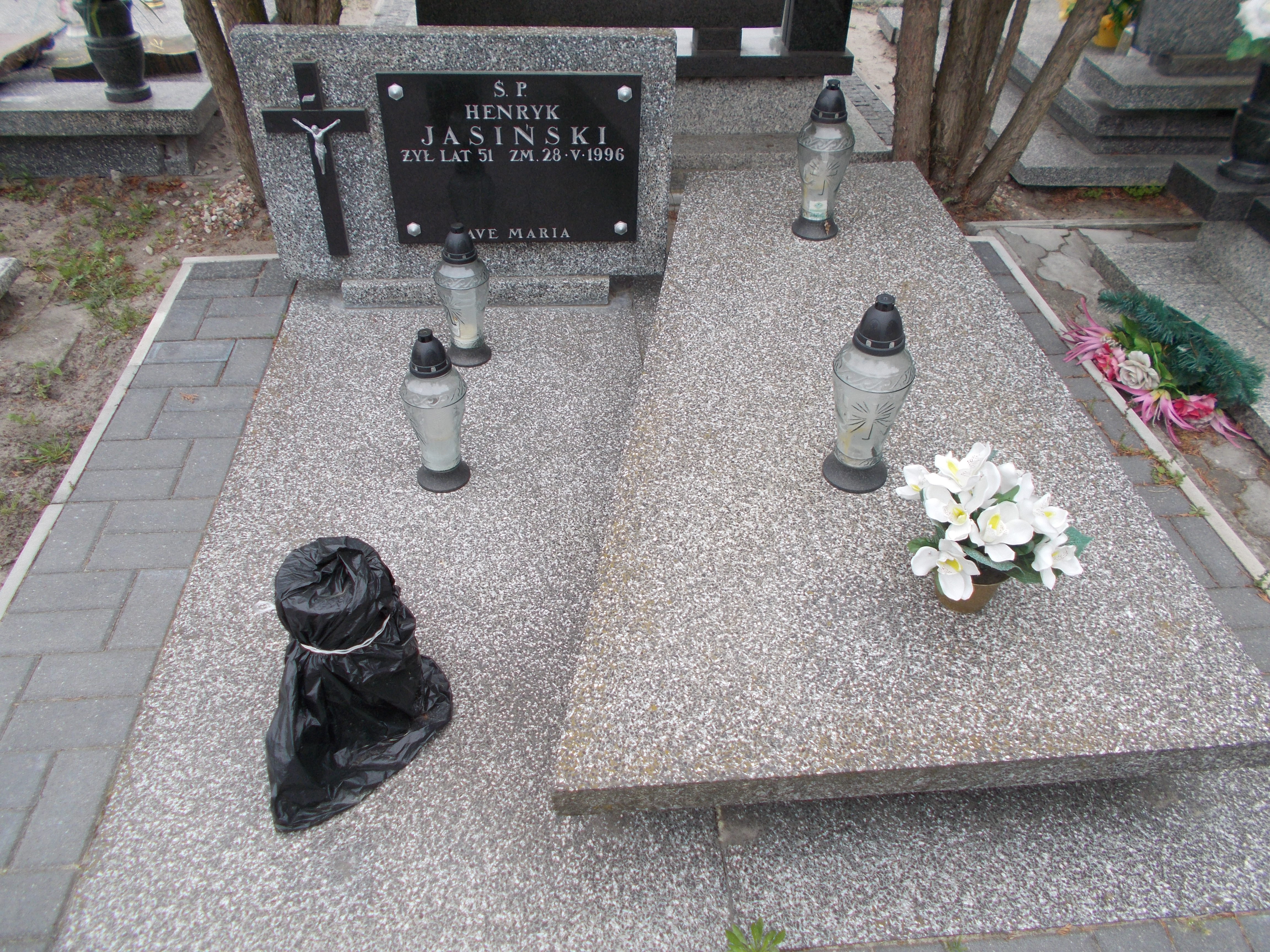 Henryk JASIŃSKI 1945 Włocławek 0965 - Grobonet - Wyszukiwarka osób pochowanych