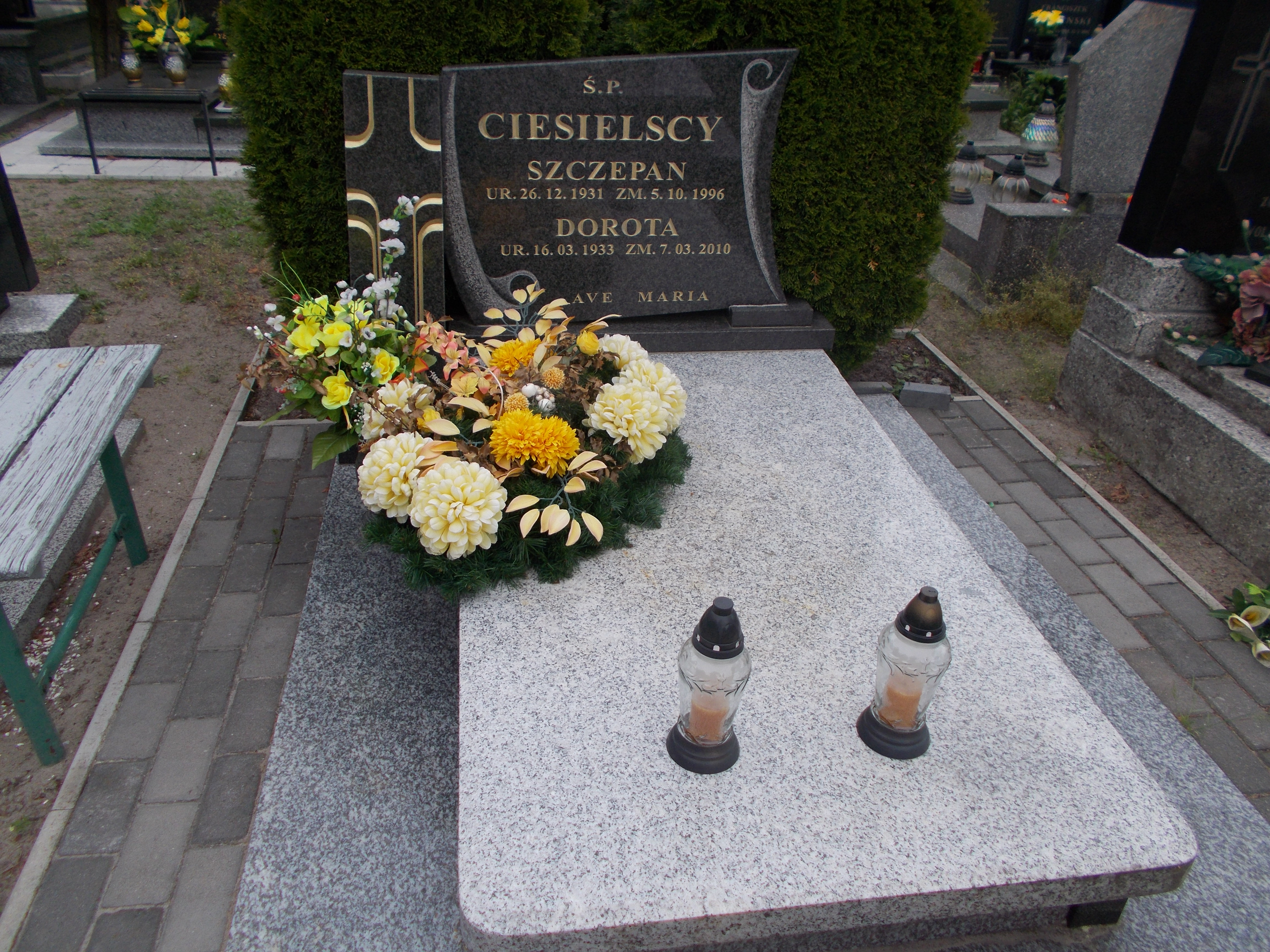 Szczepan CIESIELSKI 1931 Włocławek 0965 - Grobonet - Wyszukiwarka osób pochowanych