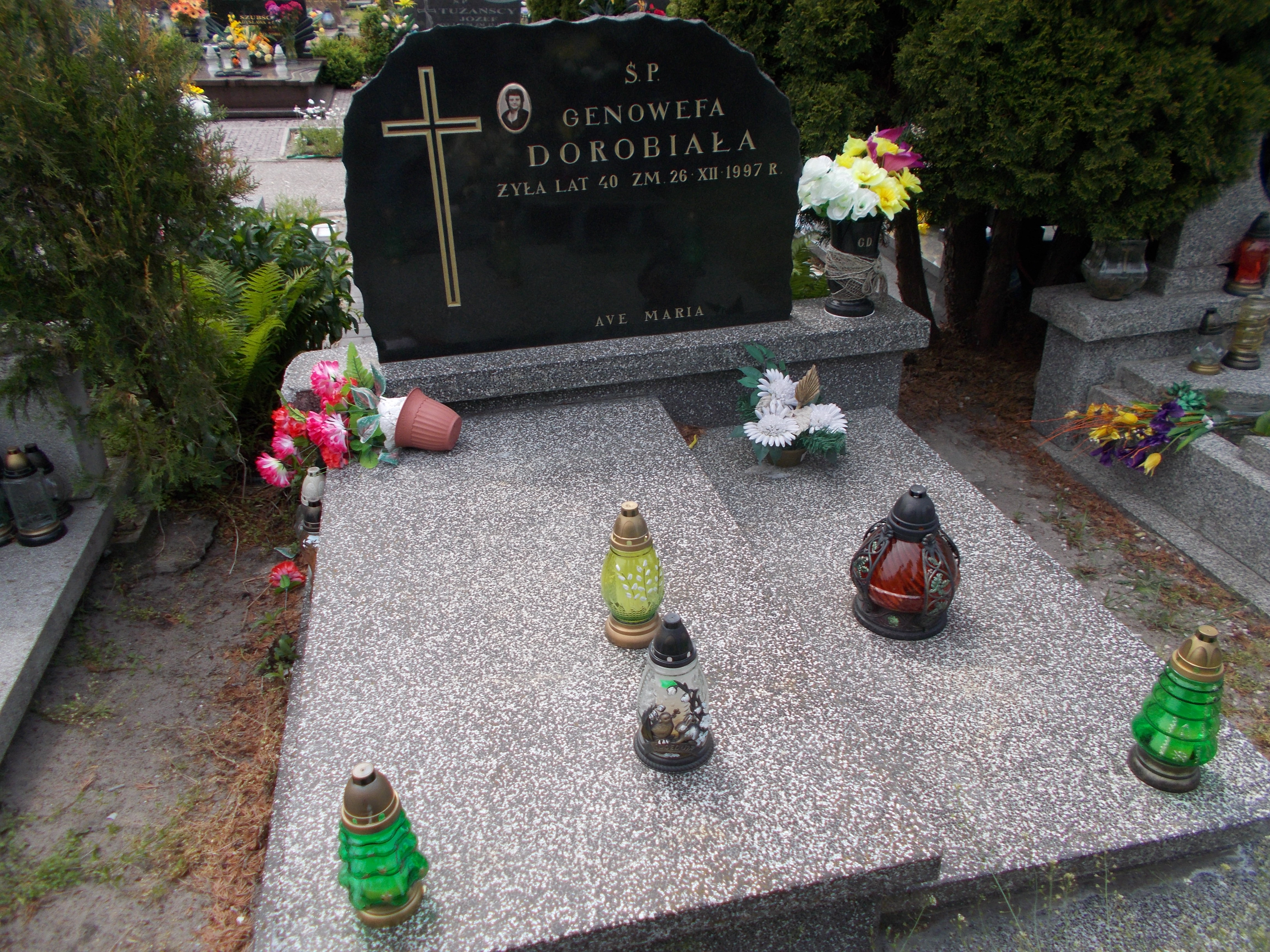 Genowefa DOROBIAŁA 1957 Włocławek 0965 - Grobonet - Wyszukiwarka osób pochowanych